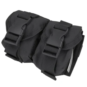 DOUBLE FRAG GRENADE POUCH NEGRO MARCA CONDOR