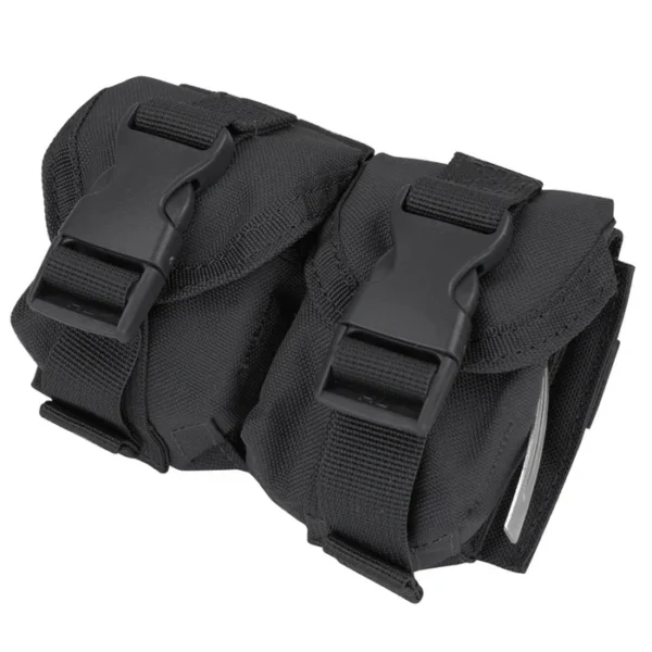 DOUBLE FRAG GRENADE POUCH NEGRO MARCA CONDOR