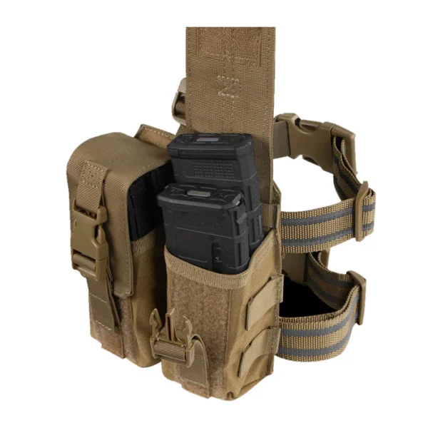 DROP LEG M4 MAG POUCH COYOTE MARCA CONDOR