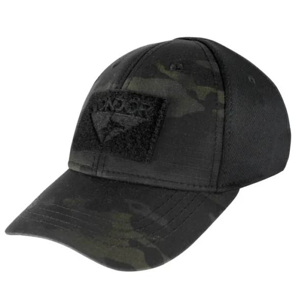 GORRA FLEX MULTICAM NEGRO MARCA CONDOR T. CH-M