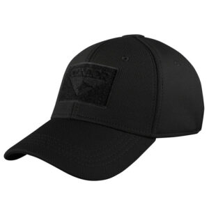 GORRA FLEX NEGRA MARCA CONDOR T. CH-M