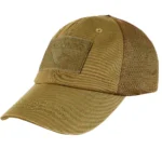 GORRA MESH TACTICA COYOTE MARCA CONDOR