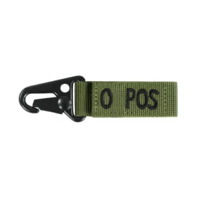 LLAVERO TIPO DE SANGRE O+ VERDE MARCA CONDOR