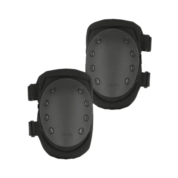PAR DE RODILLERAS TACTICAS NEGRA MARCA CONDOR
