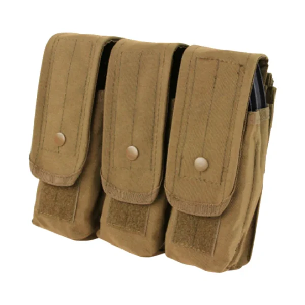 PORTA CARGADOR TRIPLE COYOTE MARCA CONDOR