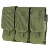 PORTA CARGADOR TRIPLE M4 VERDE MARCA CONDOR