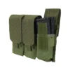 PORTA CARGADOR TRIPLE M4 VERDE MARCA CONDOR