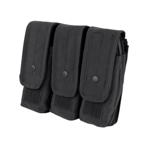 PORTA CARGADOR TRIPLE NEGRO MARCA CONDOR