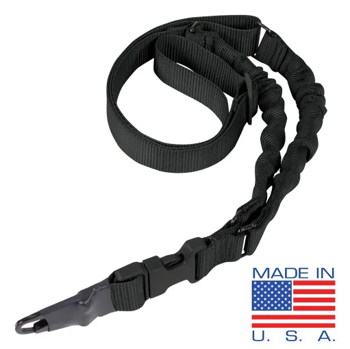 PORTA FUSIL DOBLE BUNGEE NEGRO MARCA CONDOR