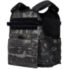 PORTA PLACA OPERATOR MULTICAM NEGRO MARCA CONDOR