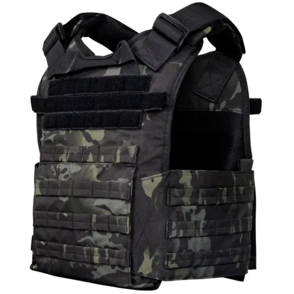 PORTA PLACA OPERATOR MULTICAM NEGRO MARCA CONDOR