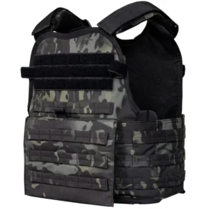 PORTA PLACA OPERATOR MULTICAM NEGRO MARCA CONDOR