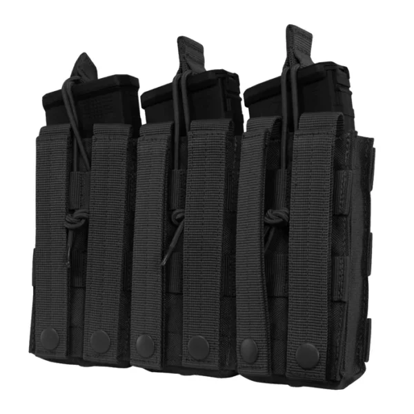 TRIPLE M4/M16 OPEN-TOP MAG POUCH MARCA CONDOR