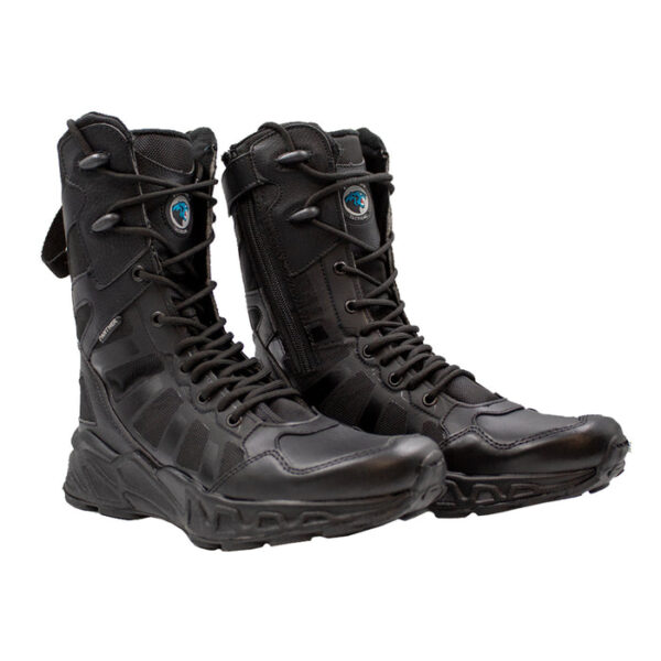 BOTA TACTICA NeoTac LT DE 10 PUNTA BOLEABLE NEGRA