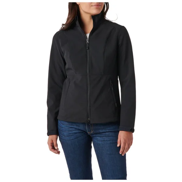 CHAMARRA LEONE SOFTSHELL NEGRO