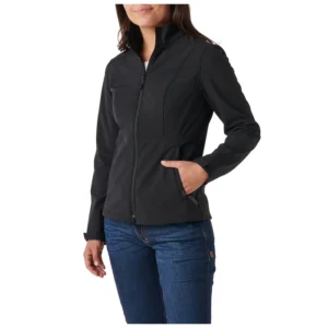 CHAMARRA LEONE SOFTSHELL NEGRO