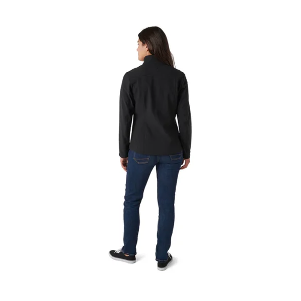 CHAMARRA LEONE SOFTSHELL NEGRO