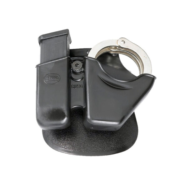 COMBO PORTA CARGADOR+PORTA ESPOSAS GLOCK 9mm