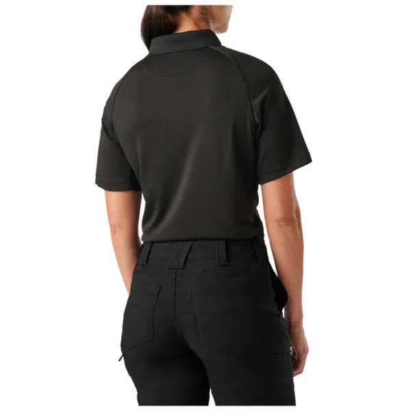 PLAYERA POLO PERFORMANCE MC NEGRA PARA DAMA